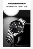 Reloj de Cuarzo Elegante CURREN 8430 Estilo Clásico de Moda para Hombres - details 4