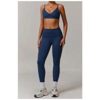 Sujetador deportivo de secado rápido de alta elasticidad para mujer, ropa deportiva ajustada, correa de hombro ajustable, Yoga, Fitness - details 15