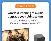 Receptor transmisor de Audio con Bluetooth, pantalla LED de M5, 3,5mm, AUX, R/L, RCA, TF/u-disk, adaptador inalámbrico estéreo, Control IR con micrófono - details 8