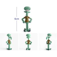Decoración de Acuario de Pescado Marino 8 Estatuas de Muñecas del Mundo Submarino con Tentaculos de Calamar y Pescado Patrick Suministros para Mascotas - details 3