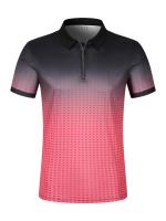 POLO de hombre, gran venta de polos de hombre con estampado de cremallera, rayas de tela plana, camisa POLO. - details 19