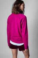 Sudadera con capucha bordada de algodón rosa para mujer, Jersey clásico francés de nicho ZV, 24 principios de otoño, nuevo - details 28