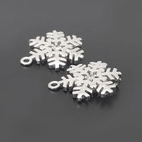 Abalorios de latón y circonita de Color dorado de 18K con 2 agujeros, abalorios de conexión de copos de nieve y flores, accesorios para pendientes para hacer joyas Diy de alta calidad - details 17