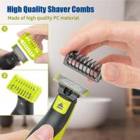 Peine de Afeitado Impermeable y Duradero Fácil de Limpiar para Experiencia Cómoda de Afeitado - details 7