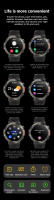 LIGE 2025 nuevo reloj inteligente Bluetooth llamada hombres pantalla completa táctil Monitor de salud reloj con linterna Smartwatch para IOS Android - details 16