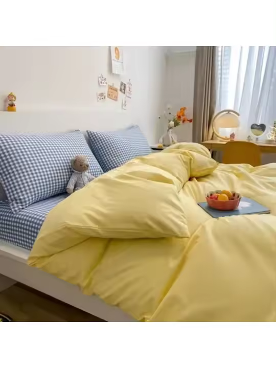 Juego de Ropa de Cama de 2 Dormitorios Sábana, Edredón, Colcha Nórdica 220x240cm - 1