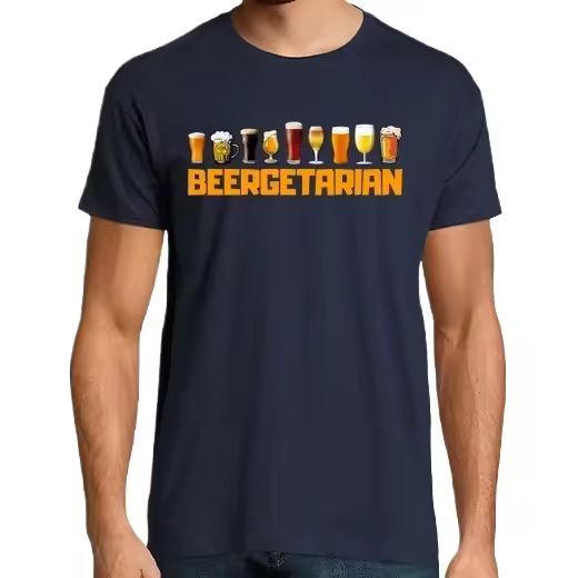 Beergetarian Camisetas CERVEZA,Pack Regalo Camiseta Personalizada - 1