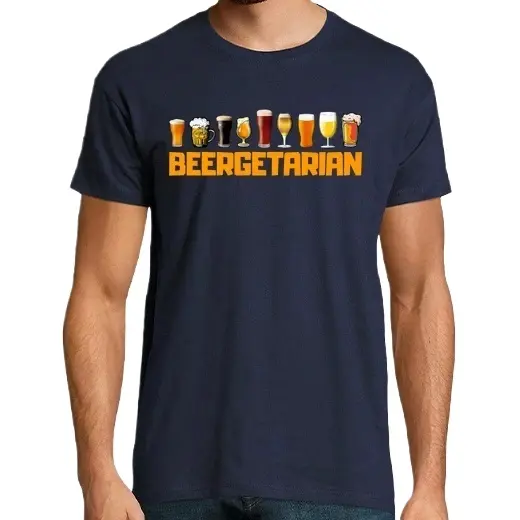 Beergetarian Camisetas CERVEZA,Pack Regalo Camiseta Personalizada - 1