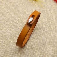Pulsera Dijie punk retro de alta calidad con hebilla magnética tejida multicapa de piel de vaca para hombre, venta al por mayor de regalos de joyería - details 26