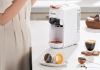 Cafetera de Acero Inoxidable 5 en 1 Compatible con 4 Cápsulas de Café y Polvo de Expreso - details 4