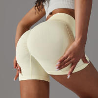 Hamidou pantalones cortos de Yoga para mujer, Shorts de Fitness para correr, ciclismo, transpirables, cintura alta, entrenamiento, gimnasio, Verano - details 39