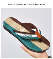 Verano nuevas chanclas de los hombres de gama alta casual pellizcar-en zapatillas de los hombres desgaste antideslizante sandalias de playa - details 11