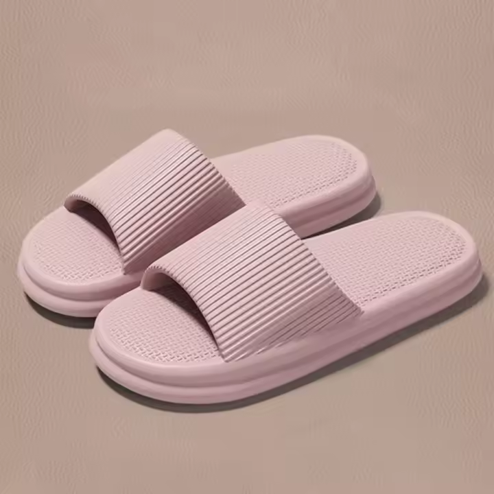 Zapatillas de Playa para Mujer Suela de Almohada Antideslizante de EVA Gruesa con Plataforma - 1