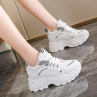 Nuevos zapatos otoño invierno, zapatos blancos con parte superior de ante, deportivos informales, versátiles, modernos y con suela gruesa. - details 5