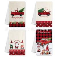 Paño de Cocina Navideño Secado Rápido Diseño de Copo de Nieve Lindo Paño de Mano Decorativo para Limpieza de Cocina - details 4