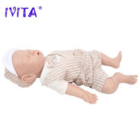 Muñeca de Bebé Renacida de Silicona IVITA Suave, Realista, Juguete Educativo para Niños con Chupete - details 24