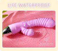 Leten-vibrador 2 en 1 para lamer hine, estimulador de clítoris para mujer, punto G, potente consolador Vibro, varita, succionador de clítoris femenino, Juguetes sexuales para adultos - details 1