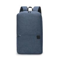 Mochila pequeña portátil de gran capacidad, bolsa de viaje impermeable de Color sólido, múltiples bolsillos, bolsas escolares Unisex, viaje - details 0