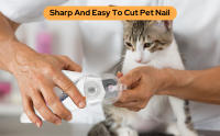 Cortauñas para perros, cortauñas para gatos con iluminación LED alta, protector de seguridad, lima de uñas y protector contra salpicaduras transparente, para animales grandes, medianos y pequeños - details 0