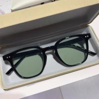 Gafas de Sol Cuadradas Vintage Pequeñas y Redondas para Mujer y Hombre Marca de Lujo - details 5