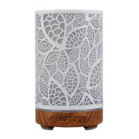 Humidificador de Aire Ultrasonido 100ml con Patrón de Hoja Essential Oil Diffusión Aromaterapia Luz LED de 7 Colores Regulador de Humedad para Habitaciones Menos de 30 Metros Cuadrados Fabricado en China - details 3
