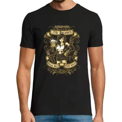 séptimo cielo pub Camisetas CERVEZA,Pack Regalo Camiseta Personalizada - 1