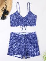 Conjunto de Bikinis de cintura alta para mujer, bañadores trenzados, traje de baño para mujer, microbikinis de realce, ropa de playa a la moda 2023 - details 14