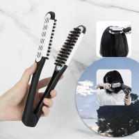 Peine Rectificador de Cabello Profesional Doble Peine en Forma de V Herramienta de Estilismo Sin Daño Certificado CE - details 5
