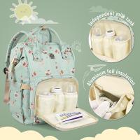 Mochila De Diaper Grande Capacidad Multifuncional Bolsa De Bebé Impermeable Moda Para Mamá Viaje Nappy Bags Bolsa De Amamantamiento - details 2