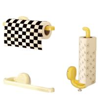 Soporte de papel de cocina con ventosa, toallero montado en la pared sin perforaciones, dispensador de pañuelos de adsorción al vacío debajo del gabinete - details 13