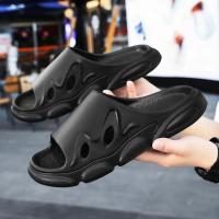 Zapatillas de fondo suave, zapatillas de verano, paso en 2025, nueva mierda hogar, antideslizante, niños, silencioso, interior y exterior, desgaste deportivo - details 17
