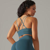-Mujeres deportivas sexys, sujetador de belleza para gimnasio, entrenamiento, correr, yoga - details 15