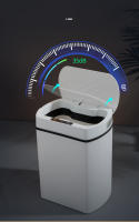 Cubo de basura con sensor automático para cocina y hogar, cubo de basura inteligente para baño, Herramientas de limpieza - details 8