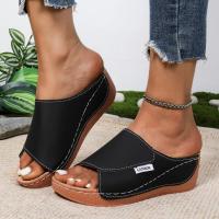 Sandalias de Verano Zapatos de Pisa de Plataforma para Mujeres Zapatillas de Playa - details 6