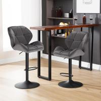 Sillas de Bar Taburete Regulables en Altura Design de Resalto con Cojín de Terciopelo - details 60