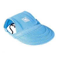 Cómodo sombrero de béisbol para mascotas de Color sólido ajustable con orificios para las orejas gorra para perros protección solar transpirable sombrero para el sol para perros para el verano - details 16