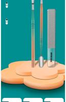Juego de manicura 10 en 1, Kit práctico profesional con caja de aleación de aluminio, cortaúñas de acero inoxidable, herramienta de cuidado Personal - details 11
