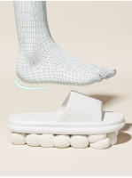 Zapatillas de Baño para Hotel y Hogar Zapatos Interiores de Moda para Mujeres Estilo Deslizante - details 4