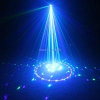 Proyector de Patrones de Láser Remoto ESHINY MINI Azul y Verde para DJ Dance Disco Bar Fiesta de Navidad con Efecto de Iluminación de Escenario T177N8 - details 11