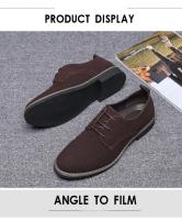 Zapatos Casuales de Oxforde Azul Talla Grande 38-48 Zapatos de Vestir Transpirables de Lujo para Hombres - details 26