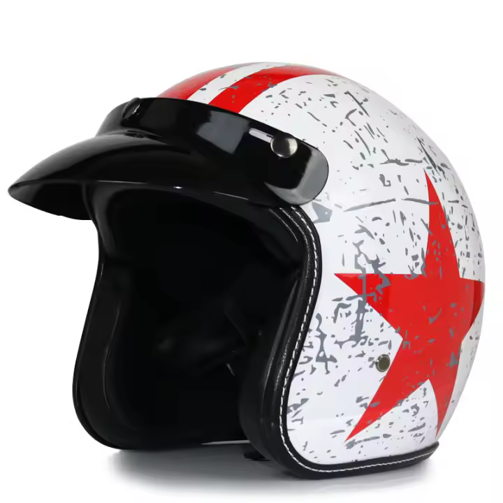 Cascos moto hombre Retro mujer coche electrico carretera seguro Equipo - 1