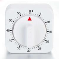 Temporizador nical cuadrado blanco con alarma de cuenta regresiva de 60 minutos para herramientas de horneado en casa de cocina - details 0