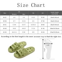 Zapatillas de Verano Ligeras y Cómodas Eva Para Hogar y Baño Zapatillas de Estilo para Parejas con Masaje - details 32