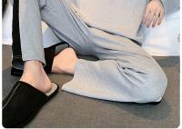 Pijamas con estampado a rayas para hombre, ropa de dormir de algodón peinado con cuello redondo, talla grande, a la moda, Y2k, otoño e invierno, 2024 - details 34