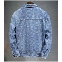 Chaqueta vaquera de color puro para hombre, abrigos informales diarios con solapa de un solo pecho, novedad de verano - details 15