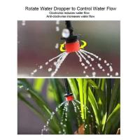 Maceta de jardín para invernadero, Caperucita Roja, cabezal de goteo, flujo de agua ajustable, boquilla de riego por goteo para huerto - details 1