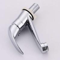 Grifo de lavabo frío de aleación de Zinc, grifos montados en cubierta con orificio de una sola manija, grifo de agua para fregadero de baño y cocina - details 4