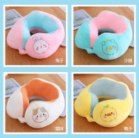 Almohada en forma de U para el cuello con dibujos animados de avión viaje coche reposacabezas fabricada en China - details 2