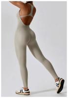 Traje de gimnasio de Yoga para mujer, mono de entrenamiento, ropa deportiva para correr, ciclismo, conjunto de gimnasio - details 22