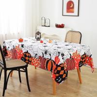 Mantel de Hojas de Arce Impermeable Decoración de Mesa de Comedor para Otoño, Halloween, Día de Acción Gracios Ideal para Bodas y Fiestas - details 7
